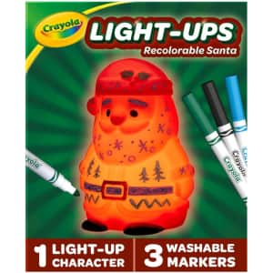 Crayola Light-Ups Recolorable Santa: $6.99