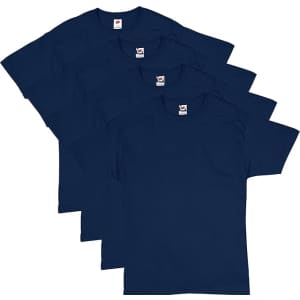 Hanes Men's ComfortSoft Men's T-Shirt 4-Pack: $10