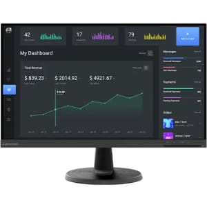 Lenovo D24-40 23.8" 1080p LED Monitor: $98