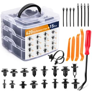 635-Piece Car Push Retainer Clips & Auto Fasteners Assortment: $17 635-Piece Car Push Retainer Clips & Auto Fasteners Assortment: $17