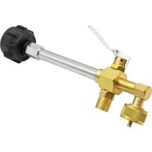 Flame King Propane Refill Fitting Adapter Valve: $25