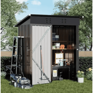 6x8-Foot Metal Storage Shed: $90 6x8-Foot Metal Storage Shed: $90