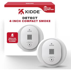 Kidde 4" Smoke Detector: $17