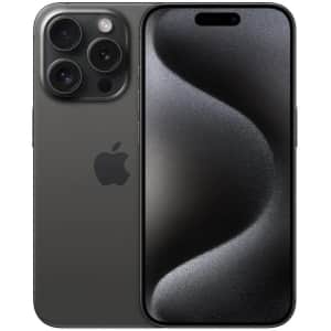 Refurb Unlocked Apple iPhone 15 Pro 256GB Smart Phone: $443