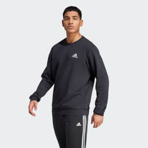 adidas Men's Essentials Fleece Sweatshirt: $10