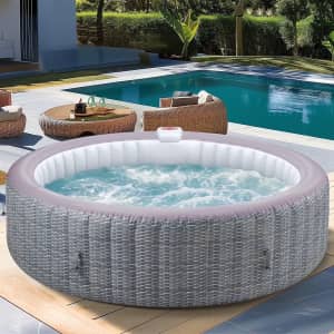 82'' Inflatable Hot Tub: $330