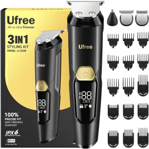 Ufree 3-in-1 Beard Trimmer Kit: $9 w/ Prime