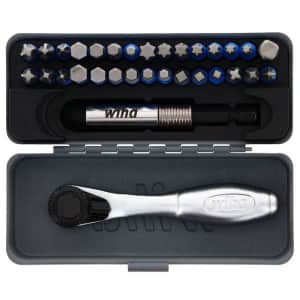 Wiha Tools Wiha TerminatorBlue 32-Piece 1/4" x 1" Impact Driver Bit Set: $25 Wiha Tools Wiha TerminatorBlue 32-Piece 1/4" x 1" Impact Driver Bit Set: $25