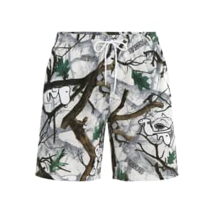 Peanuts Men's Snoopy Graphic Jogger Shorts: from $7