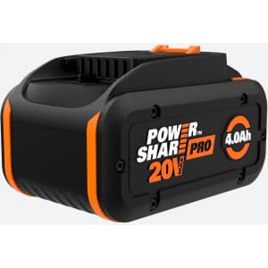 Worx Tools Power Share Pro 20V 4.0Ah Lithium Battery: $60 Worx Tools Power Share Pro 20V 4.0Ah Lithium Battery: $60