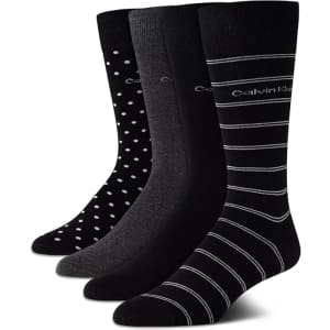 Calvin Klein Men's Dress Socks 4-Pack: $12 Calvin Klein Men's Dress Socks 4-Pack: $12