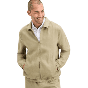 Club Room Men's 100% Linen Bomber Jacket: $29.96 Club Room Men's 100% Linen Bomber Jacket: $29.96