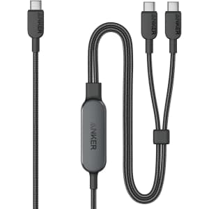 Anker 6-Foot 140W Max 2-in-1 USB C to USB C Cable: $20