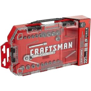 Craftsman 1/4"-Drive 22-Piece Socket Set: $37.98