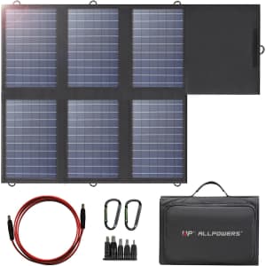 AllPowers Foldable 60W Solar Panel Charger: $79 w/ Prime