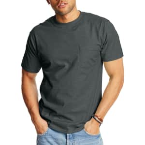 Hanes Men's Beefy T-Shirt: $4.66 (L only)