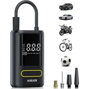 Jusuox 150-PSI Portable Air Compressor: $15.89
