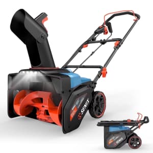 Senix 18" Corded Electric Snow Blower: $79.99