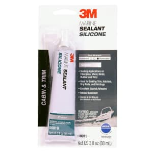 3M Marine Grade Silicone Sealant: $12