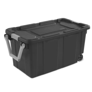Sterilite 40-Gallon Wheeled Industrial Tote: $20
