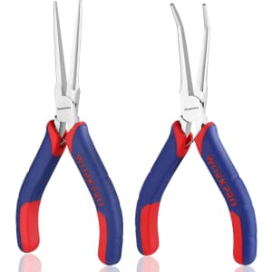 WorkPro 6" Needle Nose Pliers 2-Piece Set: $8 WorkPro 6" Needle Nose Pliers 2-Piece Set: $8