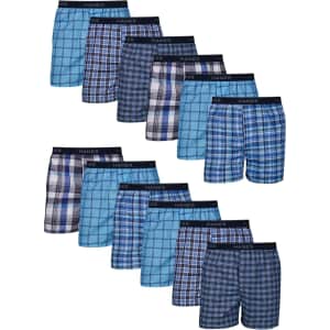 Hanes Men's Boxers 12-Pack: $27