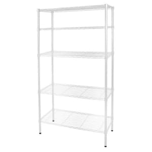Hyper Tough 5-Tier Wire Storage Shelves: $54