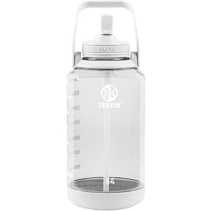 Takeya Tritan 64-oz. Motivational Water Bottle: $14