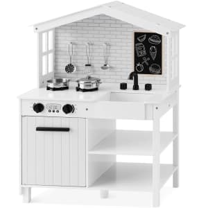 Best Choice Products Farmhouse Play Kitchen: $49.99