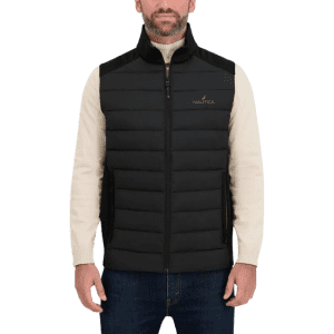 Nautica Men's Transitional Mixed Media Vest: $26.25 Nautica Men's Transitional Mixed Media Vest: $26.25