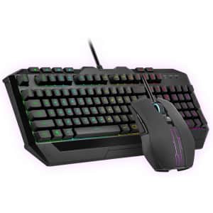 Cooler Master Devastator 3 RGB Gaming Keyboard & Mouse Combo Kit: $19.99