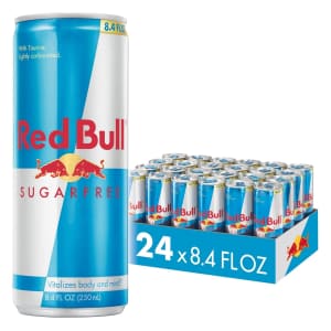 Red Bull 8.4-oz. Sugar Free Energy Drink 24-Pack: $23 w/ Sub & Save