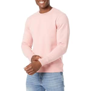 Amazon Essentials Men's Fleece Crewneck Sweatshirt: $9.03