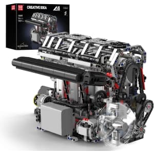 Mould King 10087 L4 Engine Building Kit: $41.29
