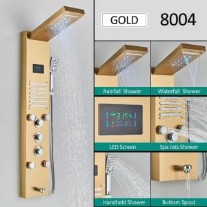 LED Shower Panel Tower System: $70.63 LED Shower Panel Tower System: $70.63