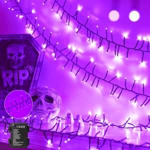 Brightroom 10-Ft. 120 LED Halloween String Lights: $8.99