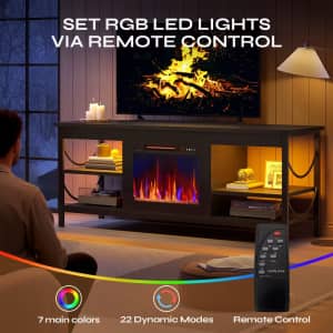 Pinmoco Electric Fireplace TV Stand: $138.16 Pinmoco Electric Fireplace TV Stand: $138.16