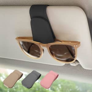 Magnetic Leather Sunglass Holder: $6.31 Magnetic Leather Sunglass Holder: $6.31