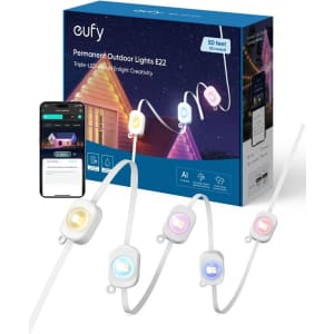 Certified Refurb eufy 50-Foot 30-LED Permanent Outdoor Light String: $88 Certified Refurb eufy 50-Foot 30-LED Permanent Outdoor Light String: $88