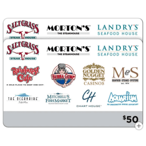 Landry's Restaurants $100 in Gift Cards for $75: $75 Landry's Restaurants $100 in Gift Cards for $75: $75