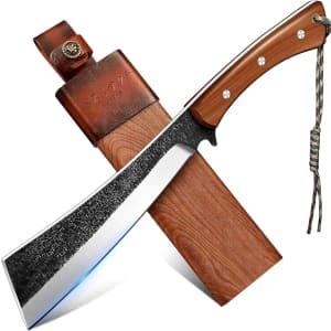 Freelander Japanese Style High Carbon Steel Machete: $33