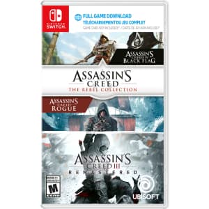 Assassin's Creed: Rebel Collection + Assassin's Creed III Remastered for Nintendo Switch: $14.99