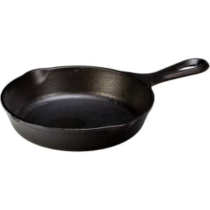 Lodge 6.5" Pre-Seasoned Cast Iron Skillet: $7.50