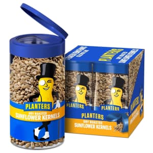 Planters Pop & Pour Dry Roasted Sunflower Seeds Jar 4-Pack: $6 via Sub & Save