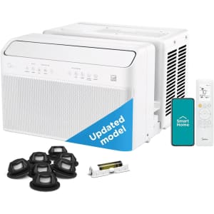 Midea MAW08V1QWT U-Shaped Window AC: $280 w/ Prime Midea MAW08V1QWT U-Shaped Window AC: $280 w/ Prime
