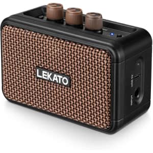 5W Mini Bluetooth Electric Guitar Amplifier: $24