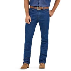 Wrangler Men's Cowboy Cut Stretch Slim Fit Jeans: $20 Wrangler Men's Cowboy Cut Stretch Slim Fit Jeans: $20