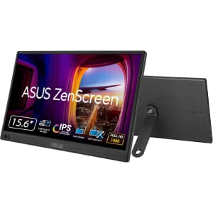 ASUS ZenScreen 16" 1080p IPS USB-C Portable Monitor: $84
