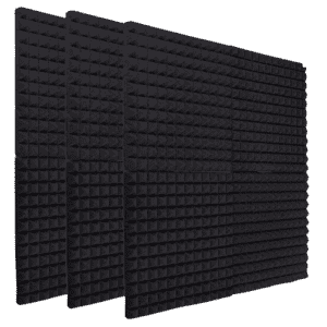 12" x 12" Acoustic Soundproofing Panel 12-Pack: $11