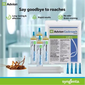 Advion Cockroach Gel Bait: $18 Advion Cockroach Gel Bait: $18